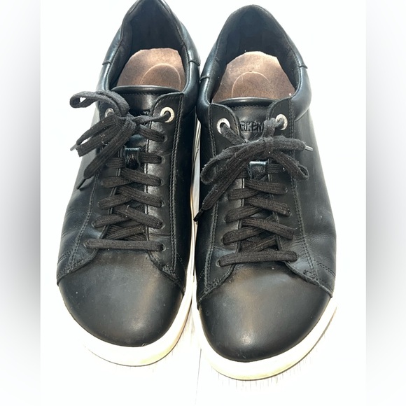 Birkenstock Bend Low II Mens Shoes Sz 40 Trainers Black leather Sneakers - Picture 2 of 10